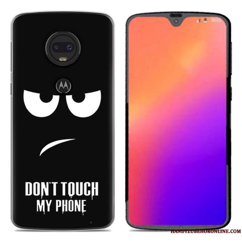 Moto G7 Coque En Silicone De Téléphone Nouveau Dessin Animé Personnalité Créatif Fluide Doux