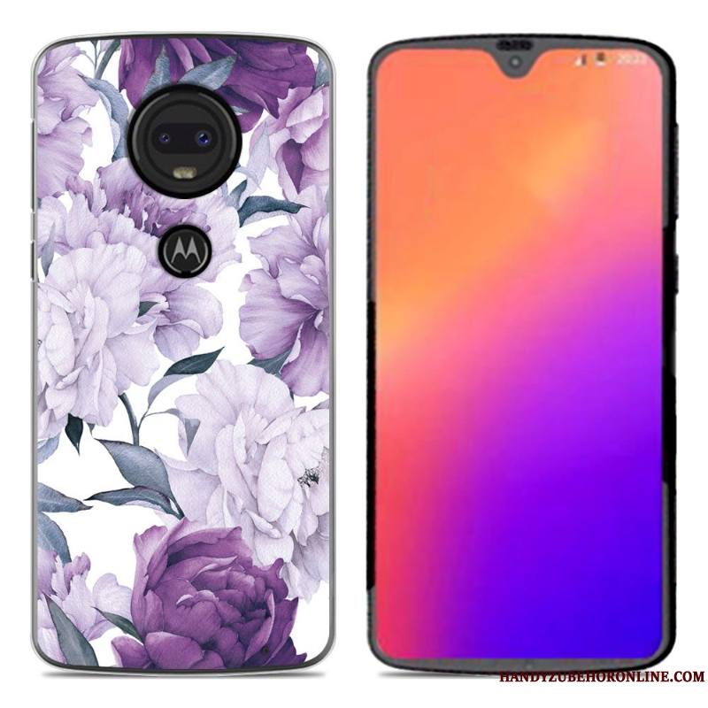 Moto G7 Coque En Silicone De Téléphone Nouveau Dessin Animé Personnalité Créatif Fluide Doux