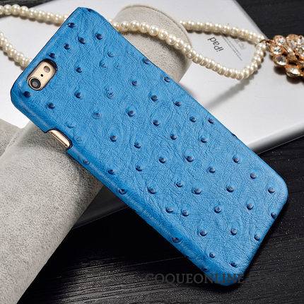 Moto X Coque De Téléphone Protection Couvercle Arrière Luxe Bleu Cuir Véritable Personnalité