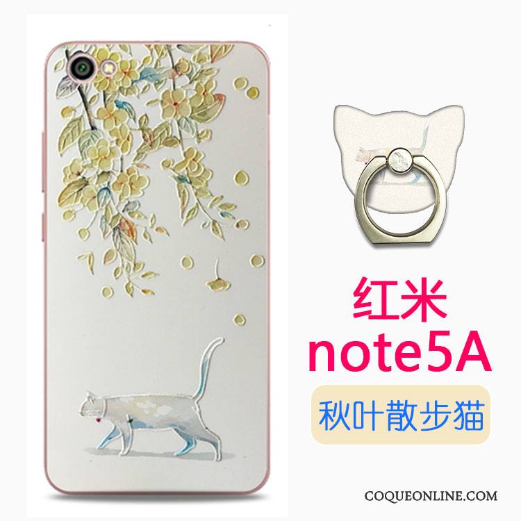 Redmi Note 5a Coque Dessin Animé Étui Silicone Transparent Bleu De Téléphone