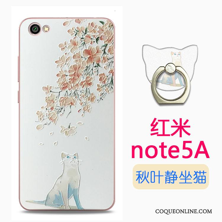 Redmi Note 5a Coque Dessin Animé Étui Silicone Transparent Bleu De Téléphone