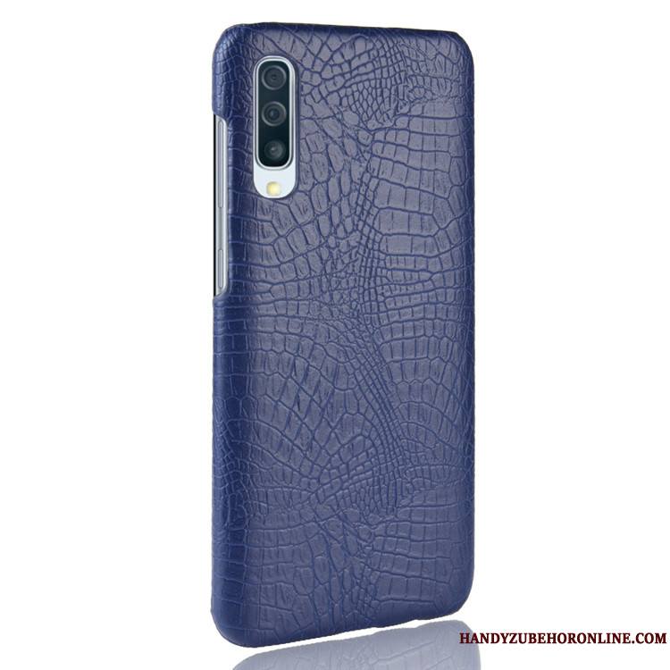 Samsung Galaxy A50 Protection Difficile Qualité Sac Étui Coque De Téléphone Crocodile Modèle