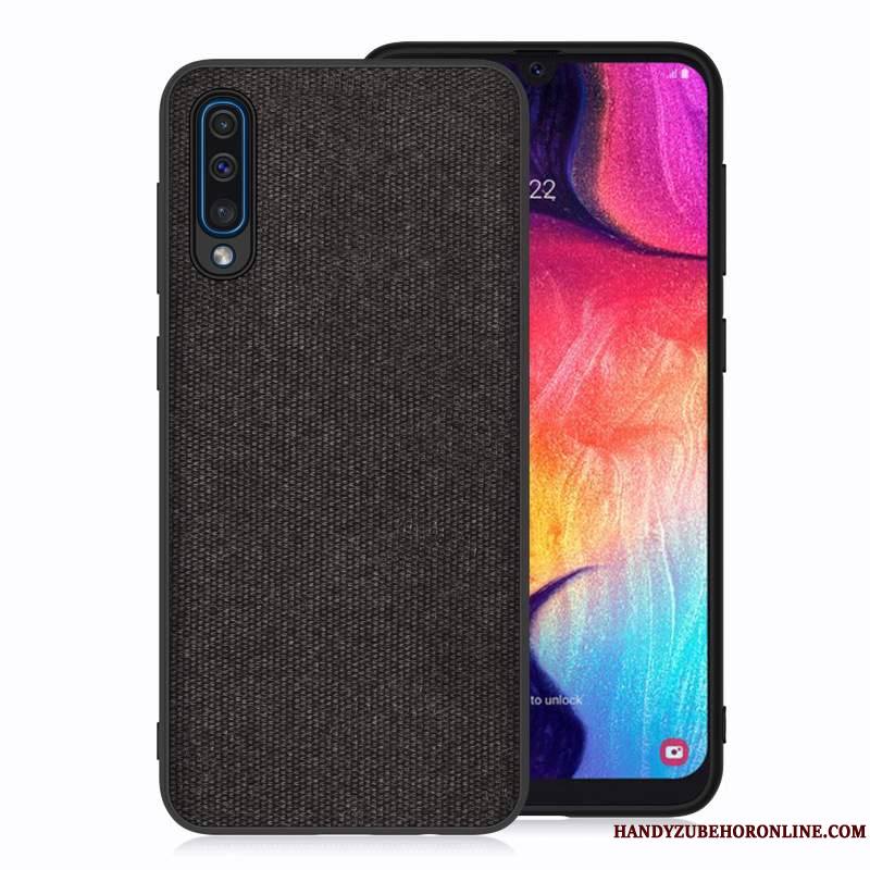 Samsung Galaxy A50 Étoile Rouge Coque De Téléphone Tissu