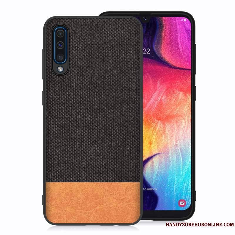 Samsung Galaxy A50 Étoile Rouge Coque De Téléphone Tissu