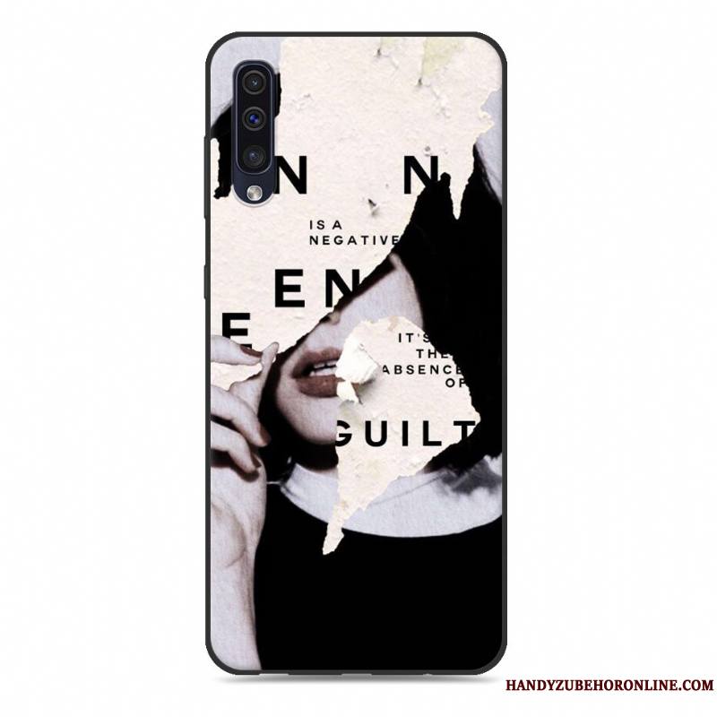 Samsung Galaxy A50 Étui Coque Personnalité Étoile Dessin Animé De Téléphone Tendance