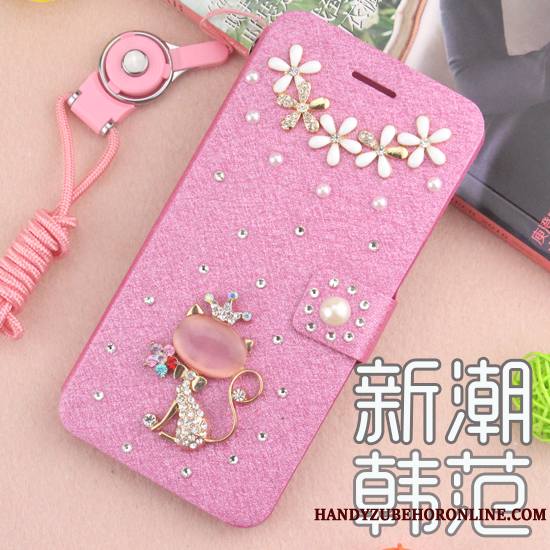 Samsung Galaxy A9 2018 Coque De Téléphone Étui Incassable Téléphone Portable Rose Étoile Protection