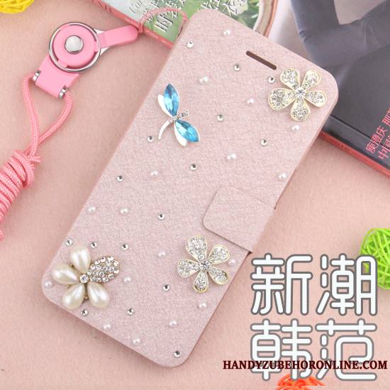 Samsung Galaxy A9 2018 Coque De Téléphone Étui Incassable Téléphone Portable Rose Étoile Protection