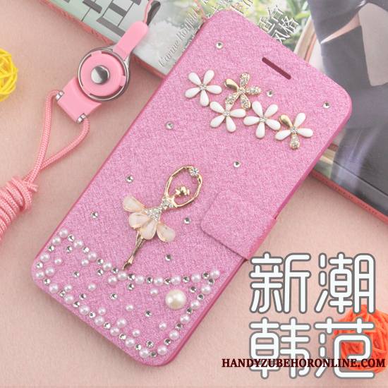 Samsung Galaxy A9 2018 Coque De Téléphone Étui Incassable Téléphone Portable Rose Étoile Protection