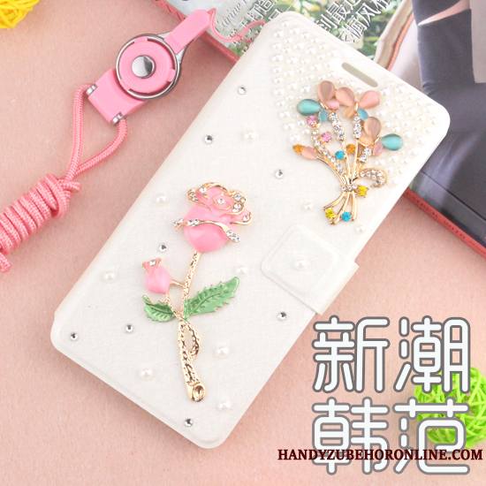 Samsung Galaxy A9 2018 Coque De Téléphone Étui Incassable Téléphone Portable Rose Étoile Protection