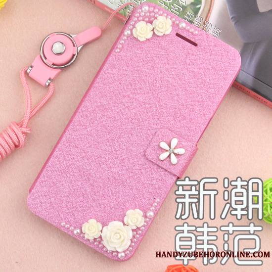 Samsung Galaxy A9 2018 Coque De Téléphone Étui Incassable Téléphone Portable Rose Étoile Protection