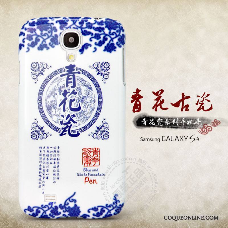 Samsung Galaxy S4 Bleu Nouveau Protection Étoile Fleur Coque De Téléphone Étui