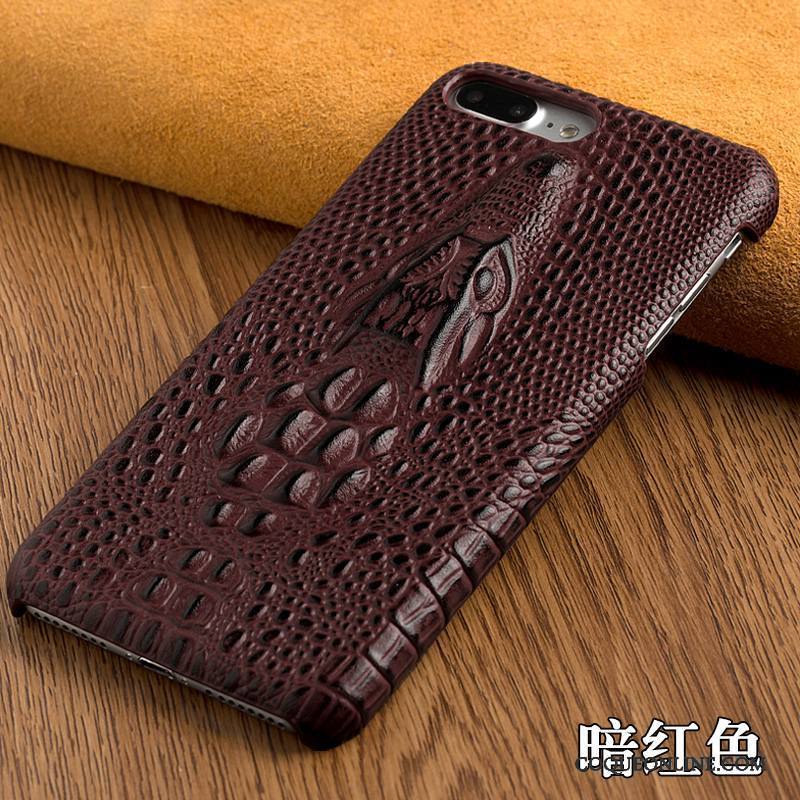 Samsung Galaxy S8 Incassable Protection Luxe Vin Rouge Coque De Téléphone Personnalisé Cuir Véritable