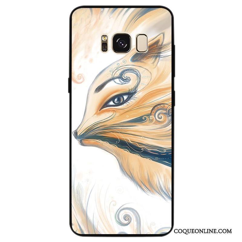 Samsung Galaxy S8 Peinture Coque De Téléphone Tendance Étui Fluide Doux Incassable Gaufrage