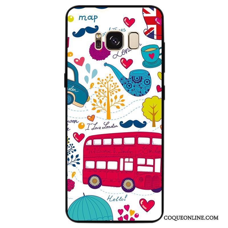 Samsung Galaxy S8 Peinture Coque De Téléphone Tendance Étui Fluide Doux Incassable Gaufrage