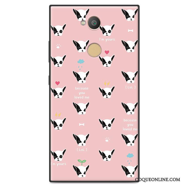 Sony Xperia Xa2 Ultra Protection Fleurs Fluide Doux Dessin Animé Étui Charmant Coque De Téléphone