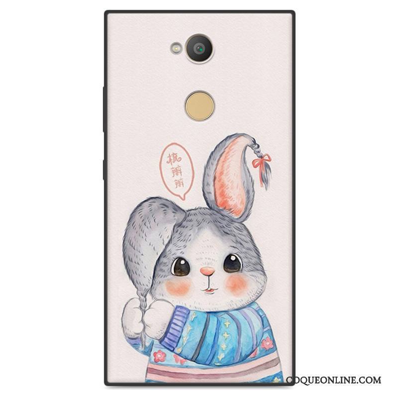 Sony Xperia Xa2 Ultra Protection Fleurs Fluide Doux Dessin Animé Étui Charmant Coque De Téléphone