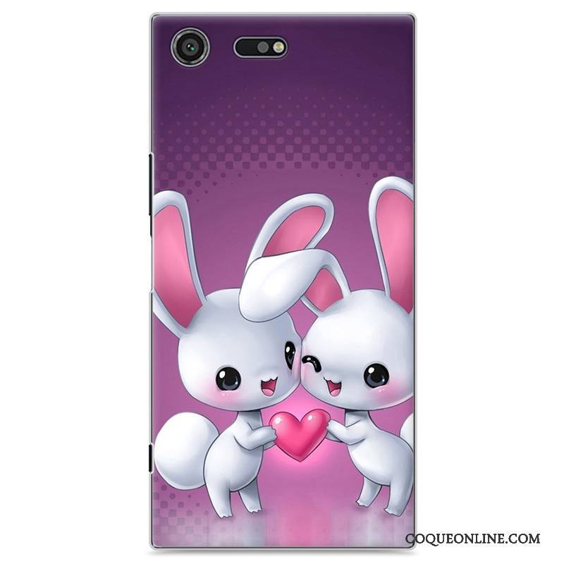 Sony Xperia Xz Premium Violet Protection Étui Coque De Téléphone Peinture Personnalité