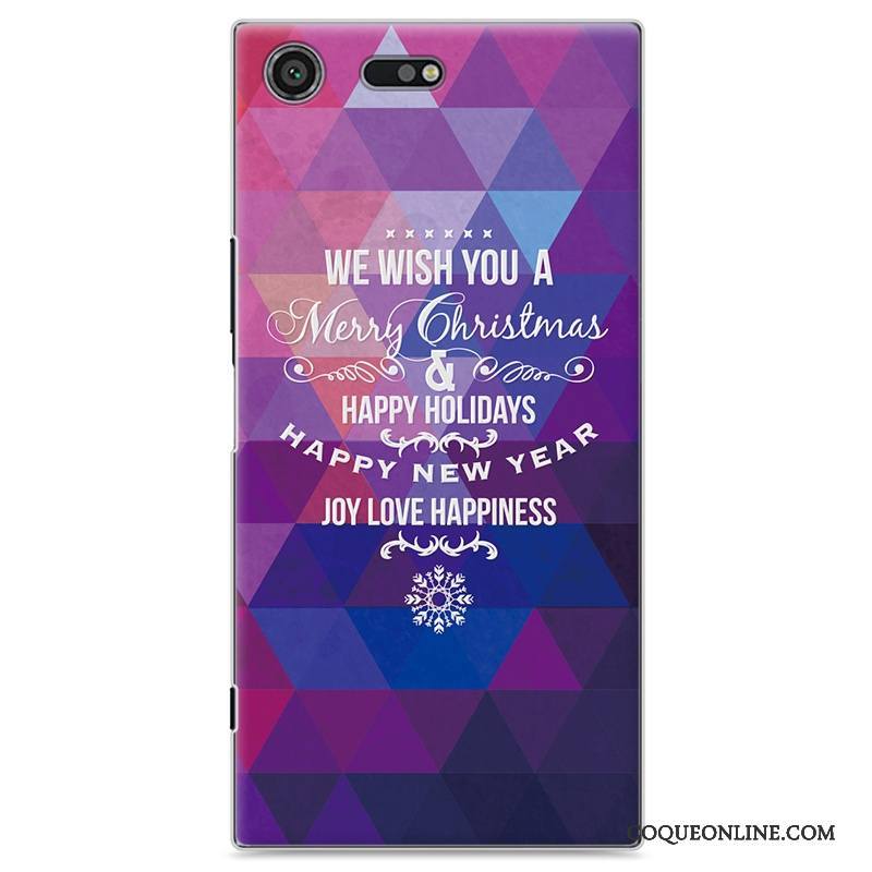 Sony Xperia Xz Premium Violet Protection Étui Coque De Téléphone Peinture Personnalité