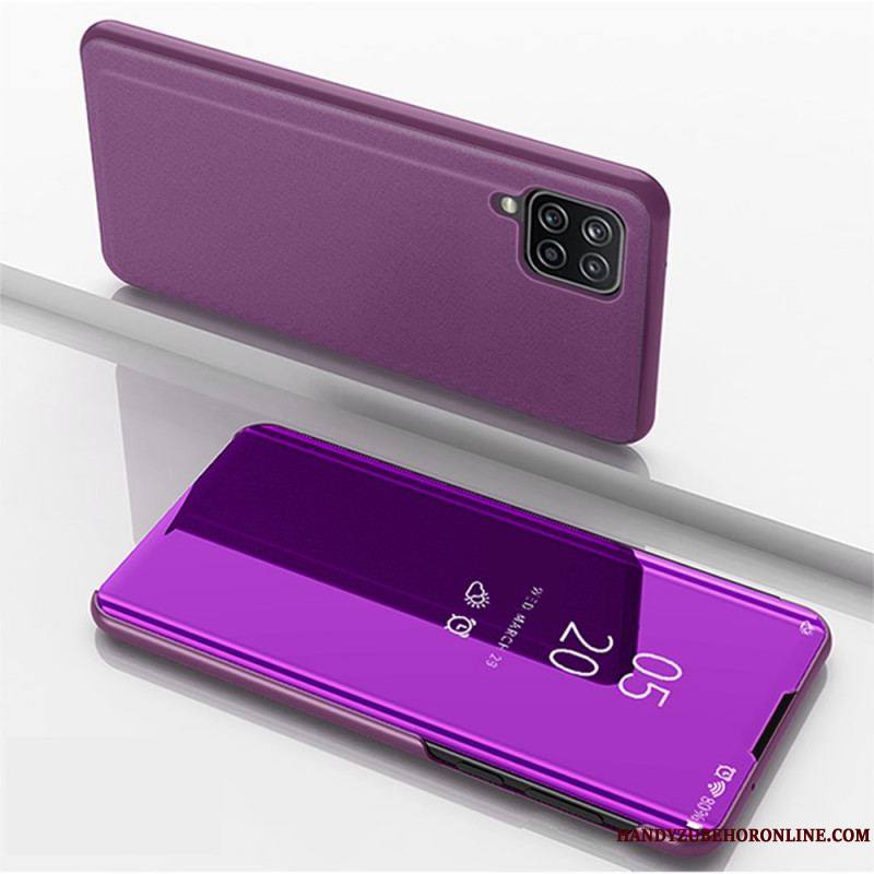 View Cover Samsung Galaxy M32 Miroir et Simili Cuir