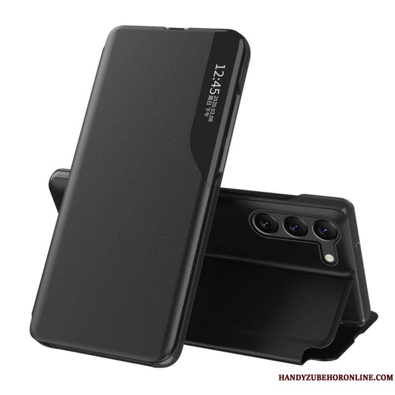 View Cover Samsung Galaxy S23 Plus 5G Simili Cuir