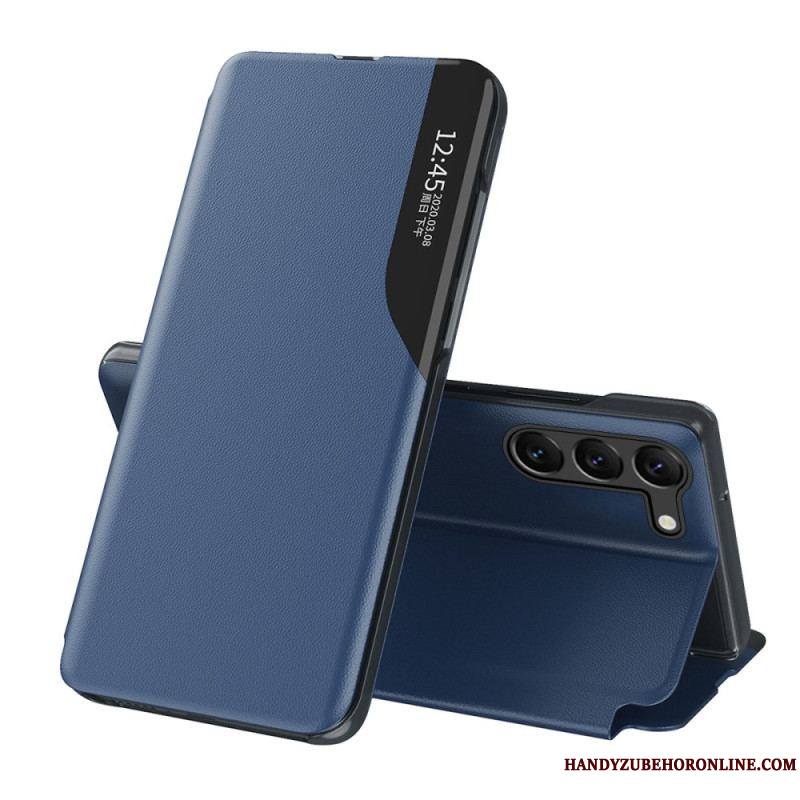 View Cover Samsung Galaxy S23 Plus 5G Simili Cuir