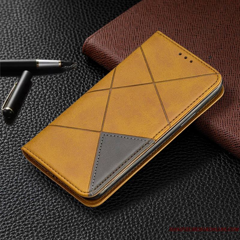 iPhone 11 Automatique Étui En Cuir Portefeuille Coque De Téléphone Tout Compris Housse Protection