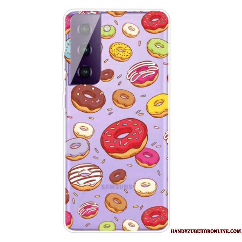 Coque Samsung Galaxy S21 Plus 5G love Donuts